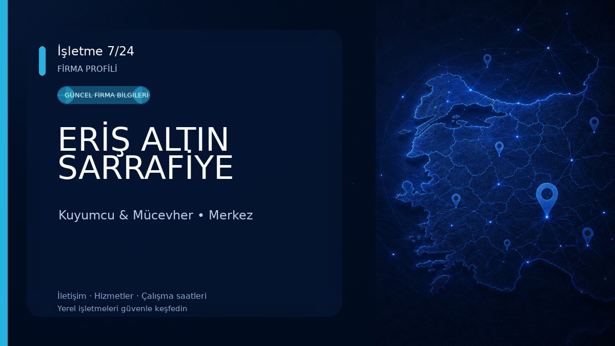 ERİŞ ALTIN SARRAFİYE