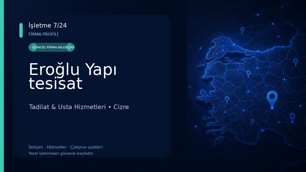Eroğlu Yapı tesisat 
