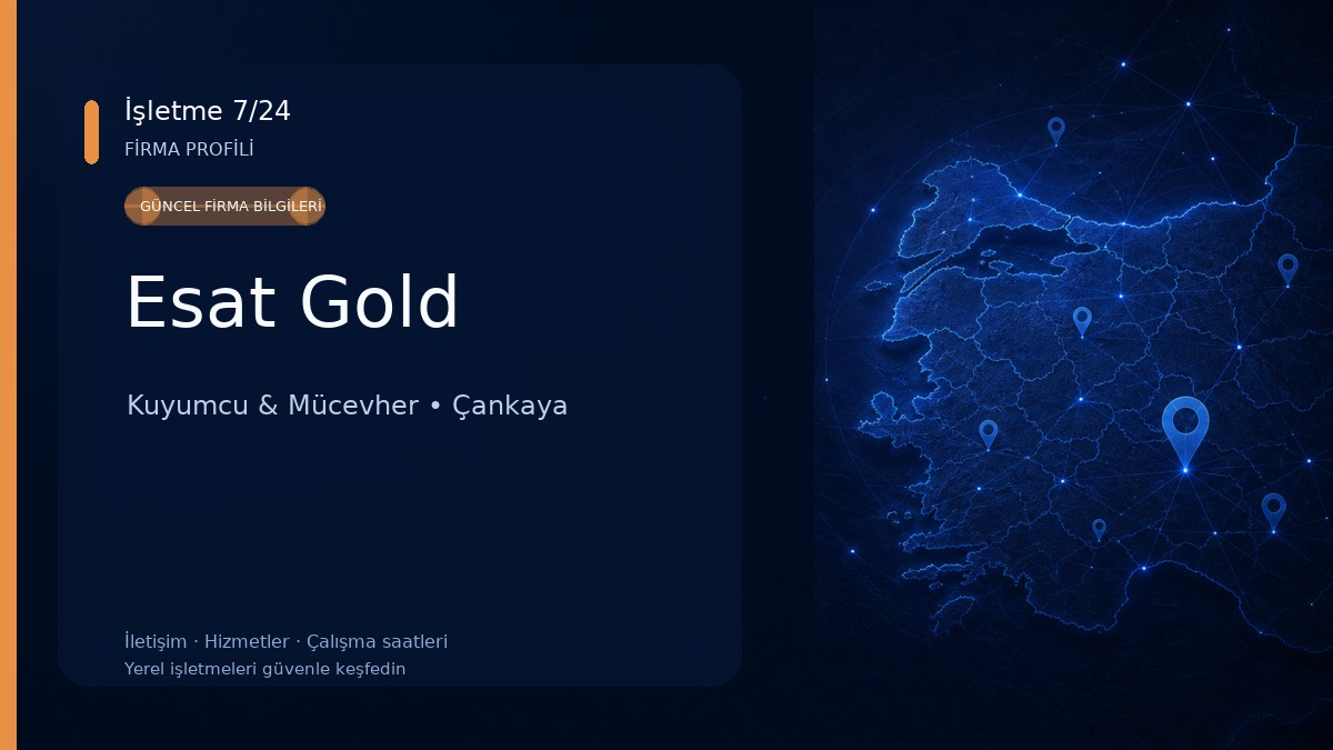 Esat Gold Kuyumcu & Mücevher