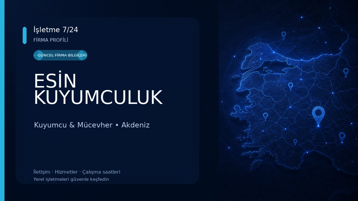 ESİN KUYUMCULUK Kuyumcu & Mücevher