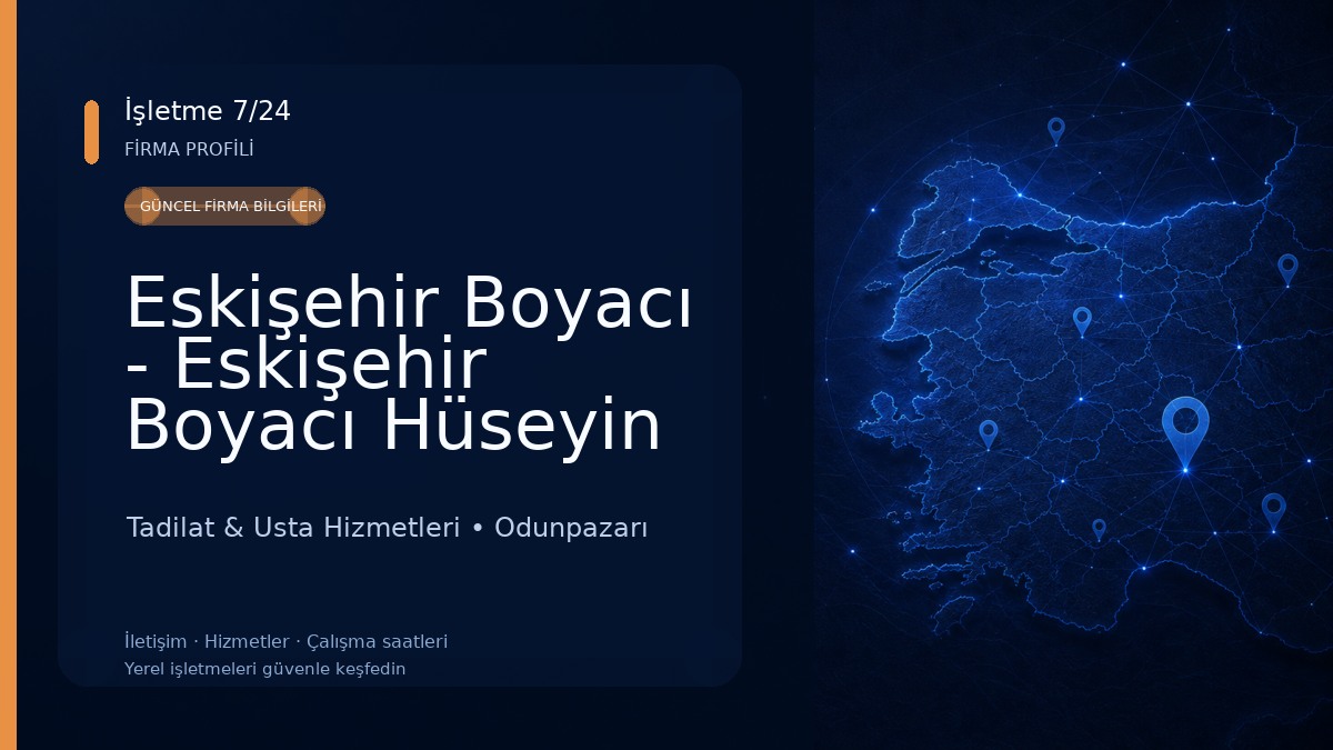Eskişehir Boyacı - Eskişehir Boyacı Hüseyin Usta Tadilat & Usta Hizmetleri