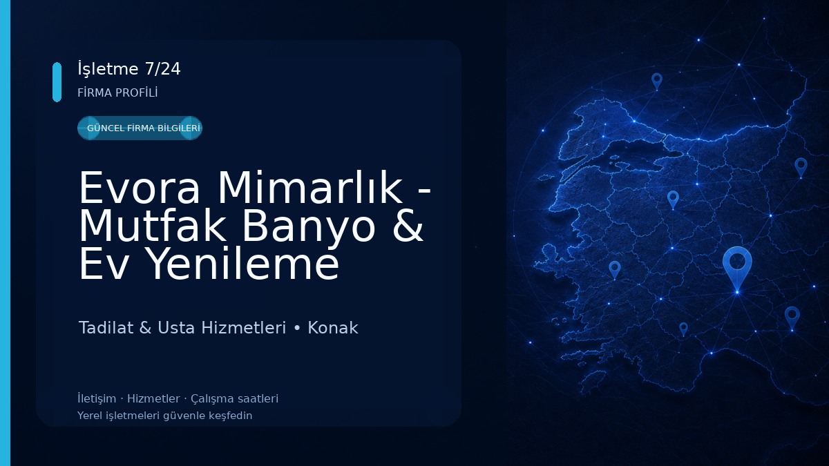 Evora Mimarlık - Mutfak Banyo & Ev Yenileme