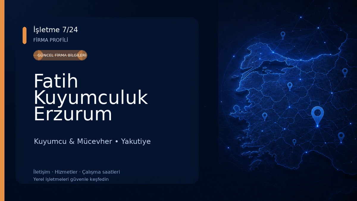 Fatih Kuyumculuk Erzurum 
