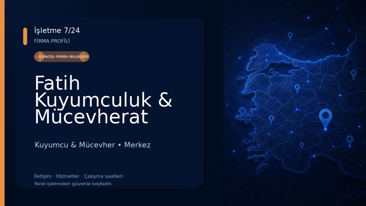 Fatih Kuyumculuk & Mücevherat Kuyumcu & Mücevher