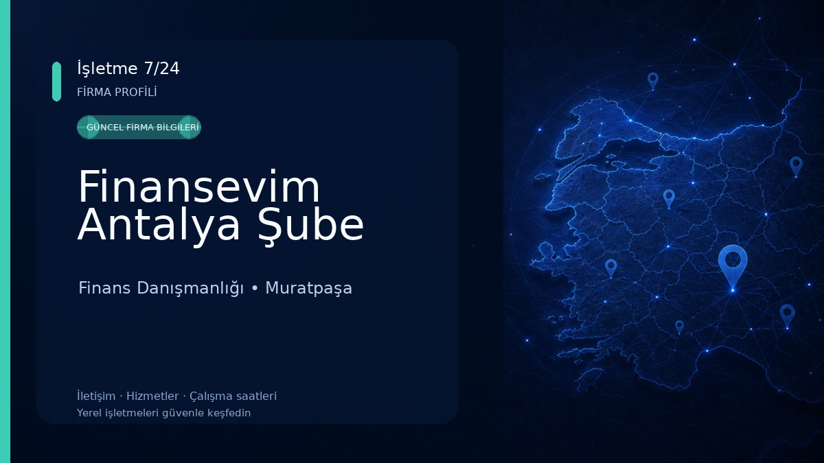 Finansevim Antalya Şube