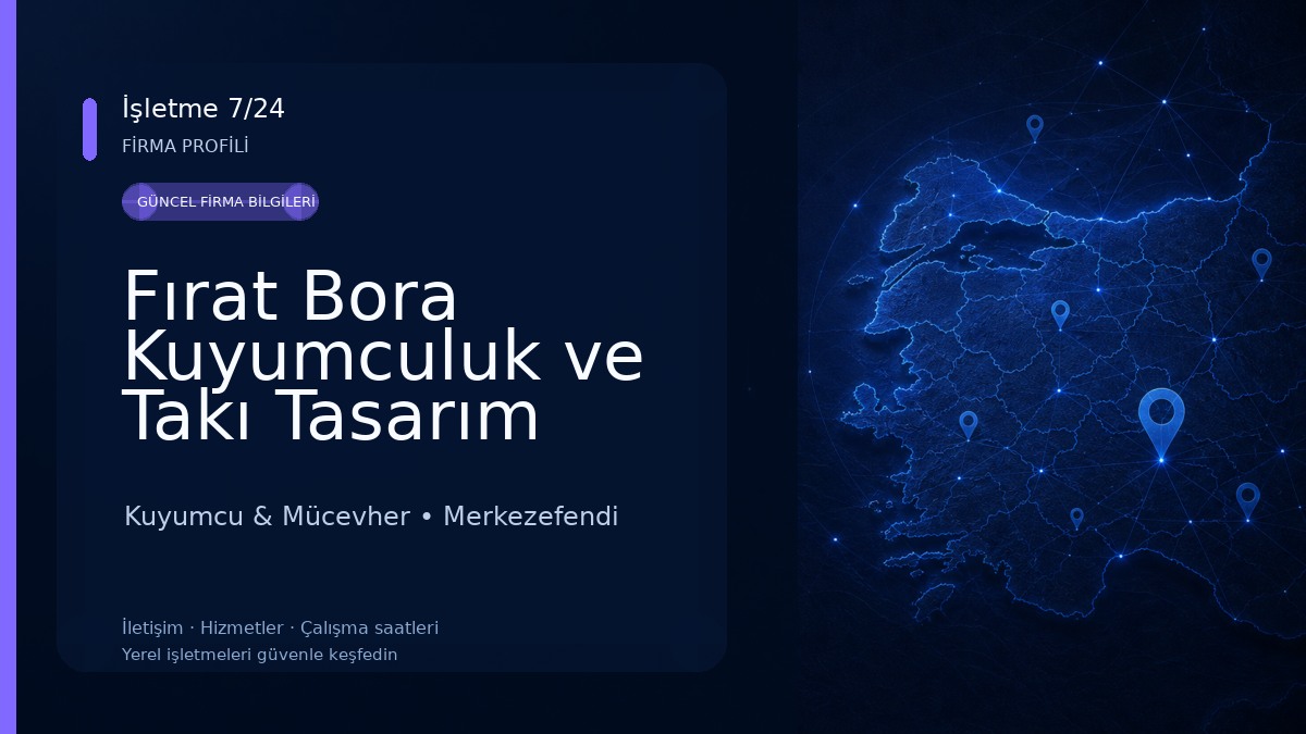 Fırat Bora Kuyumculuk ve Takı Tasarım Atölyesi