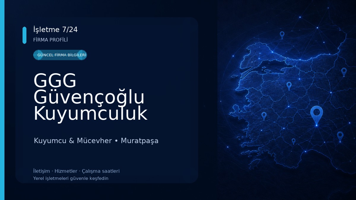 GGG Güvençoğlu Kuyumculuk Pırlanta Antalya Kuyumcu & Mücevher