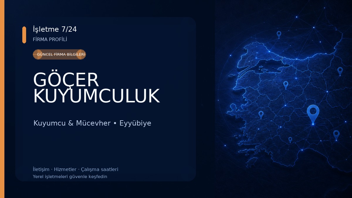 GÖÇER KUYUMCULUK Kuyumcu & Mücevher
