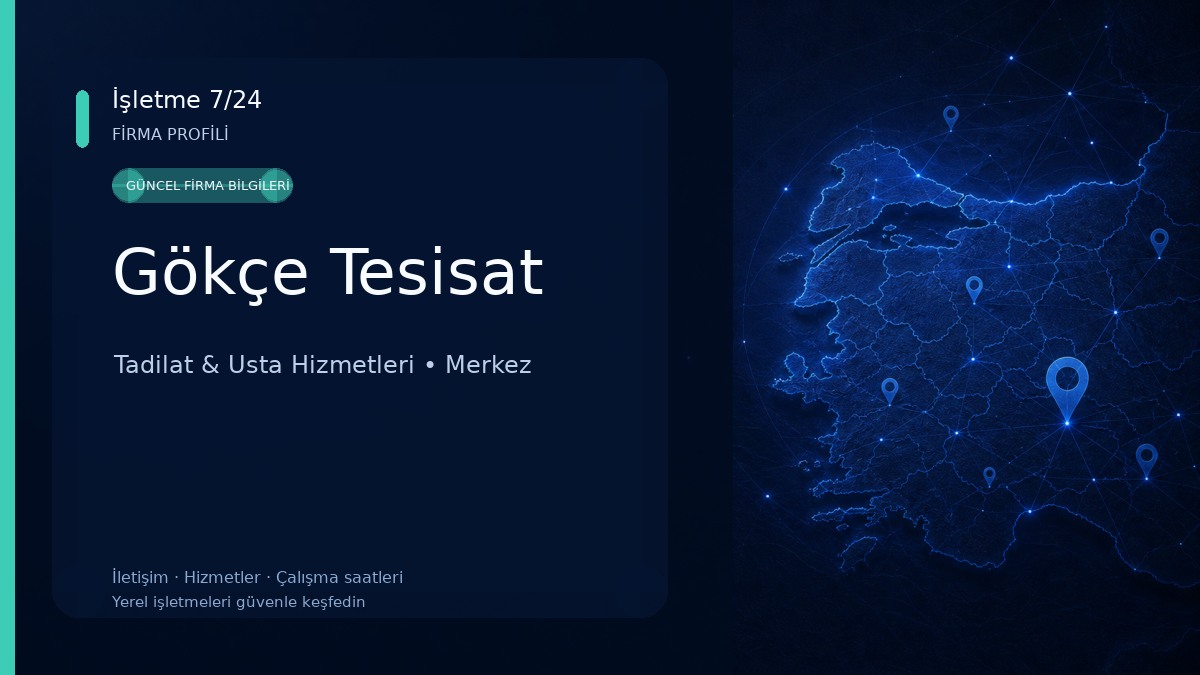 Gökçe Tesisat Tadilat & Usta Hizmetleri