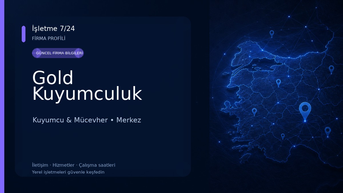 Gold Kuyumculuk Kuyumcu & Mücevher