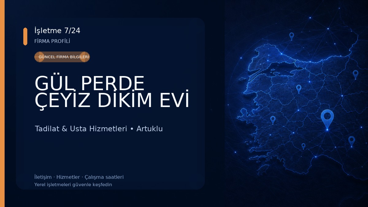 GÜL PERDE ÇEYİZ DİKİM EVİ Tadilat & Usta Hizmetleri