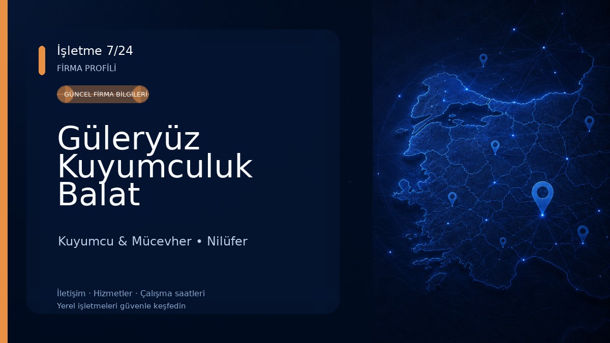 Güleryüz Kuyumculuk Balat
