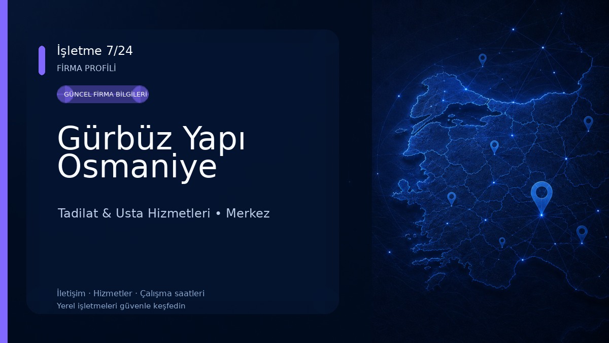 Gürbüz Yapı Osmaniye