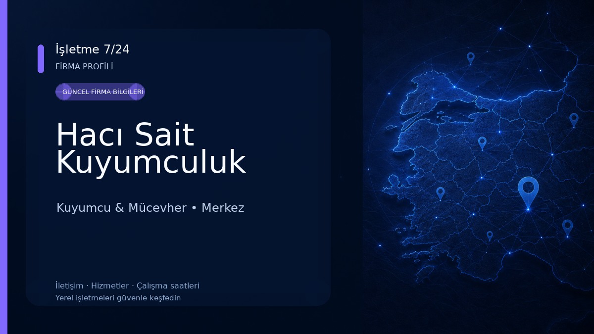 Hacı Sait Kuyumculuk Kuyumcu & Mücevher
