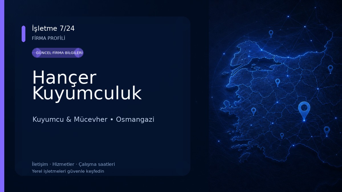 Hançer Kuyumculuk Kuyumcu & Mücevher
