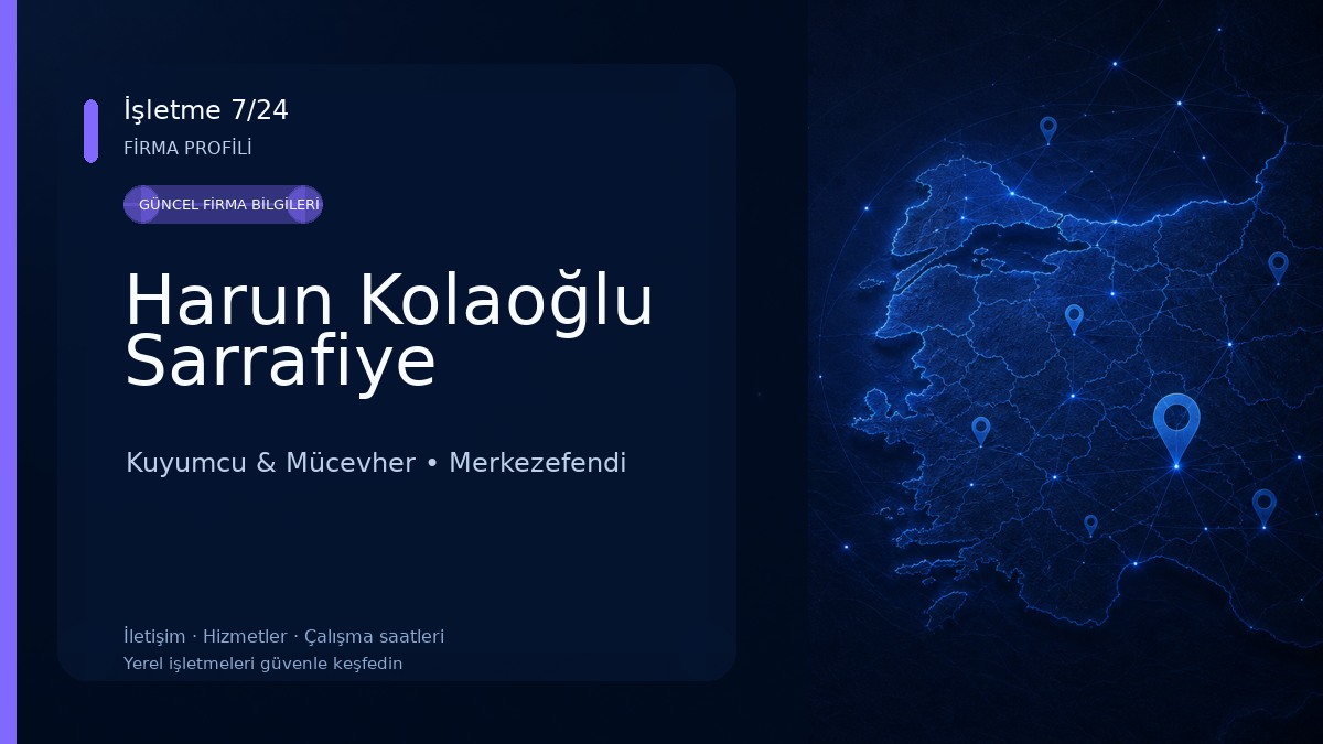 Harun Kolaoğlu Sarrafiye