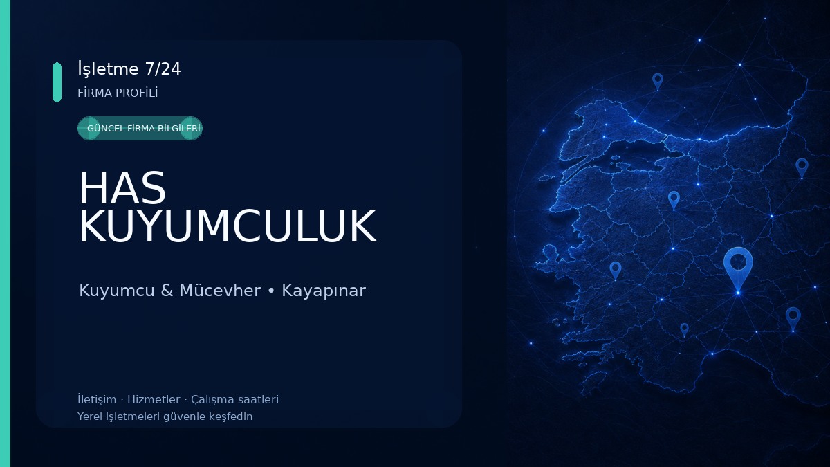 HAS KUYUMCULUK