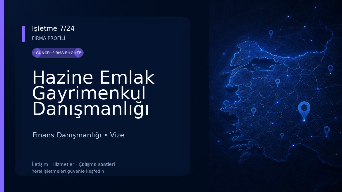 Hazine Emlak Gayrimenkul Danışmanlığı 