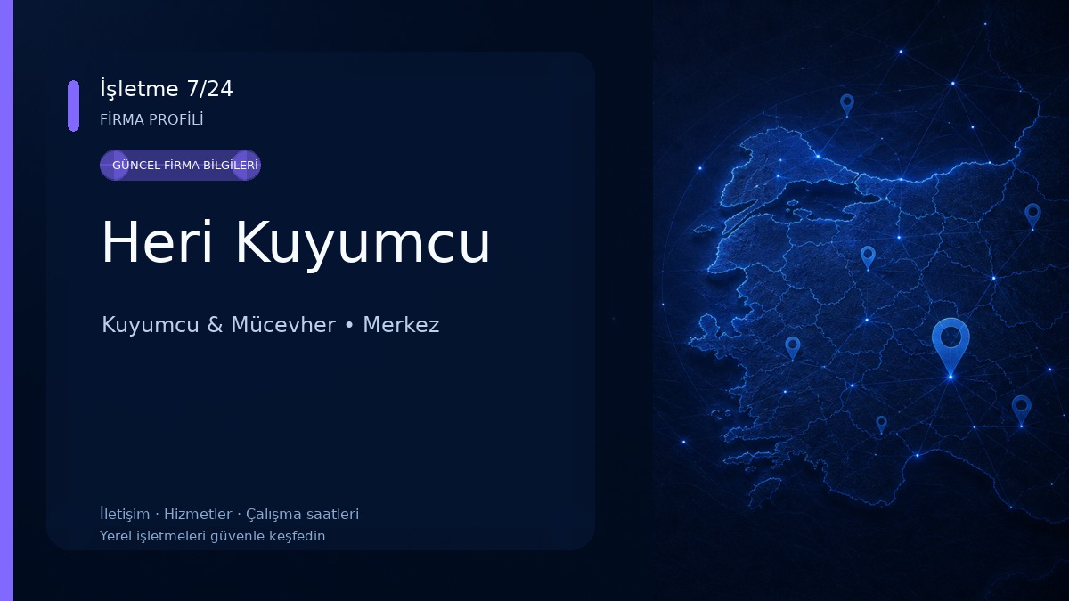 Heri Kuyumcu Kuyumcu & Mücevher