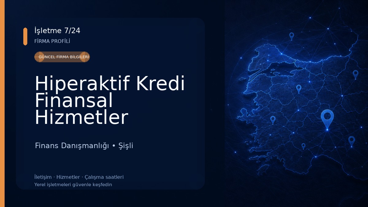 Hiperaktif Kredi Finansal Hizmetler