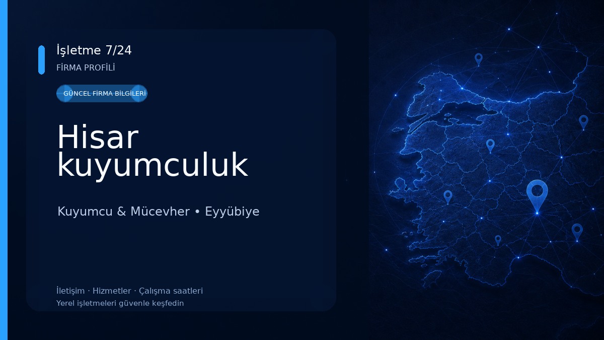 Hisar kuyumculuk Kuyumcu & Mücevher