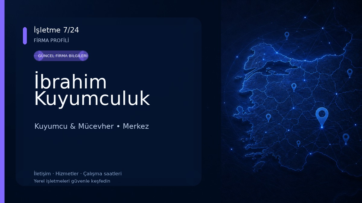 İbrahim Kuyumculuk Kuyumcu & Mücevher