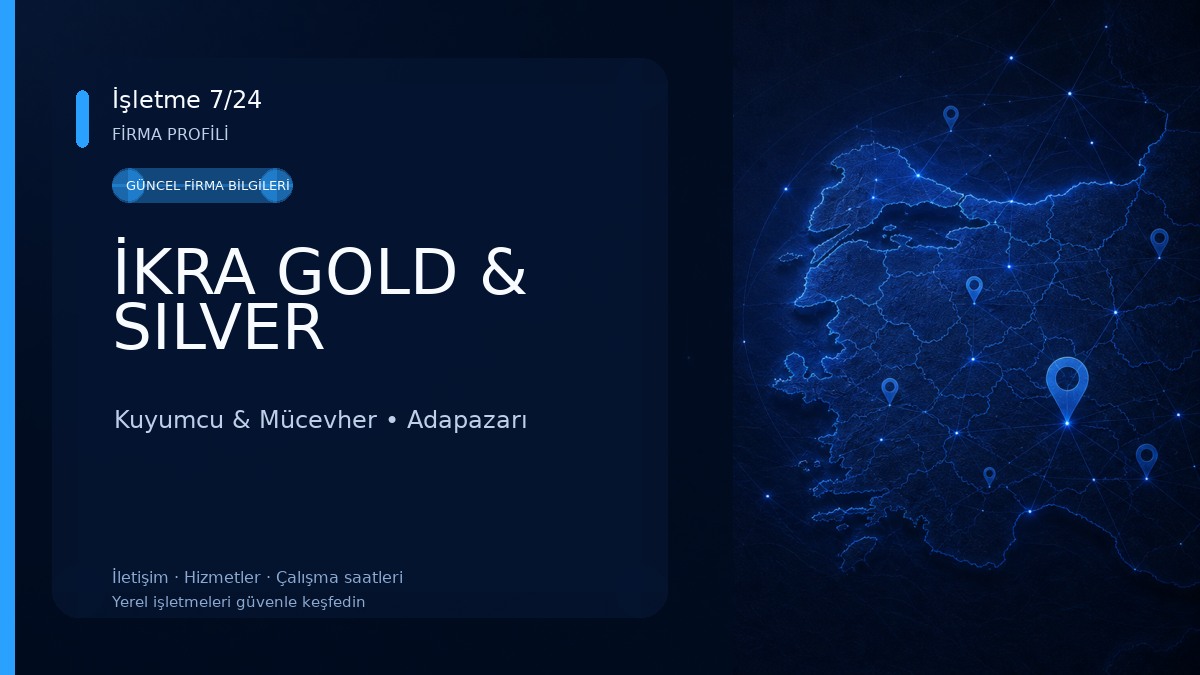 İKRA GOLD & SILVER Kuyumcu & Mücevher
