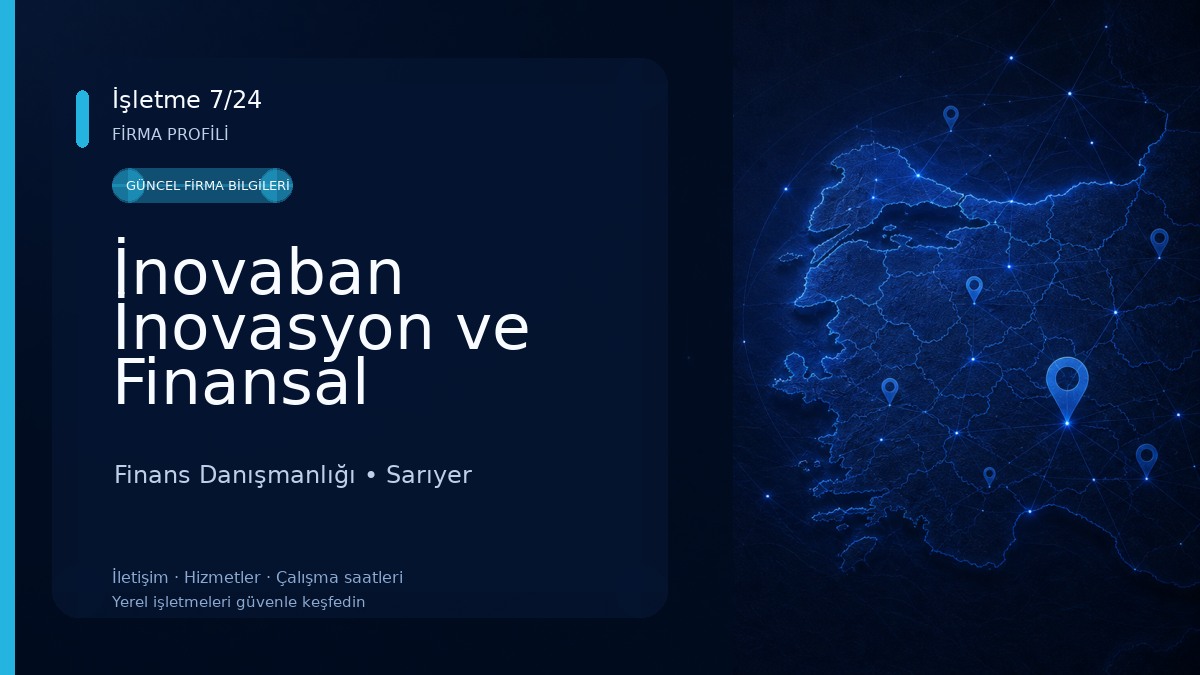 İnovaban İnovasyon ve Finansal Danışmanlık A.Ş., Finans Danışmanlığı