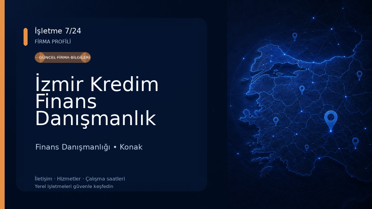 İzmir Kredim Finans Danışmanlık