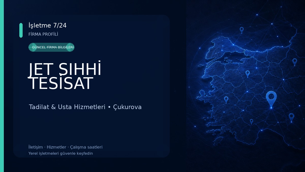 JET SIHHİ TESİSAT