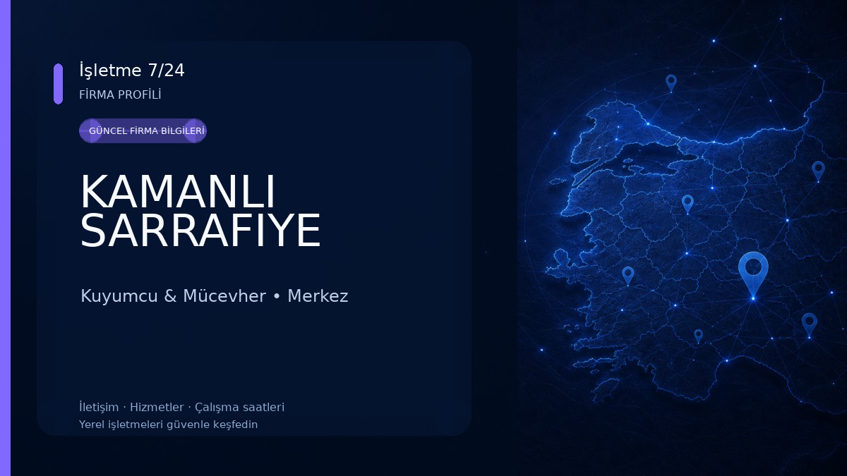 KAMANLI SARRAFIYE
