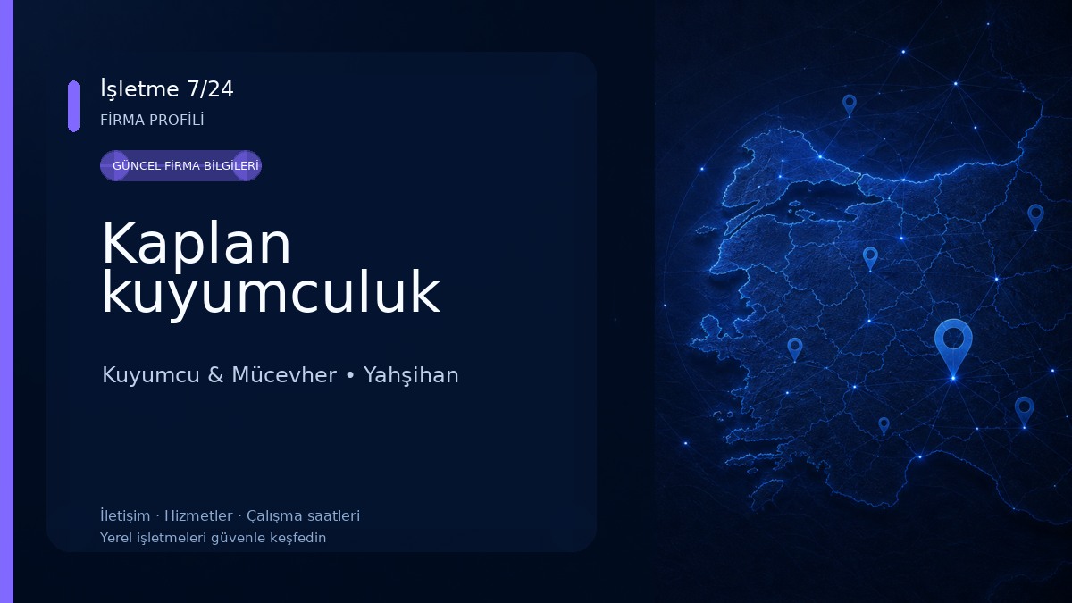 Kaplan kuyumculuk Kuyumcu & Mücevher