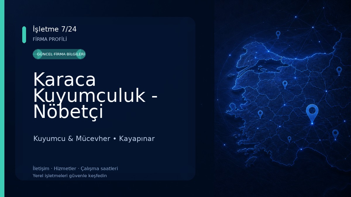 Karaca Kuyumculuk - Nöbetçi Kuyumcu Diyarbakir - En yakın kuyumcu