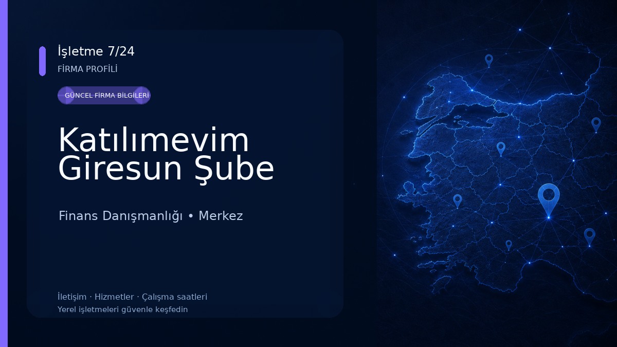 Katılımevim Giresun Şube 