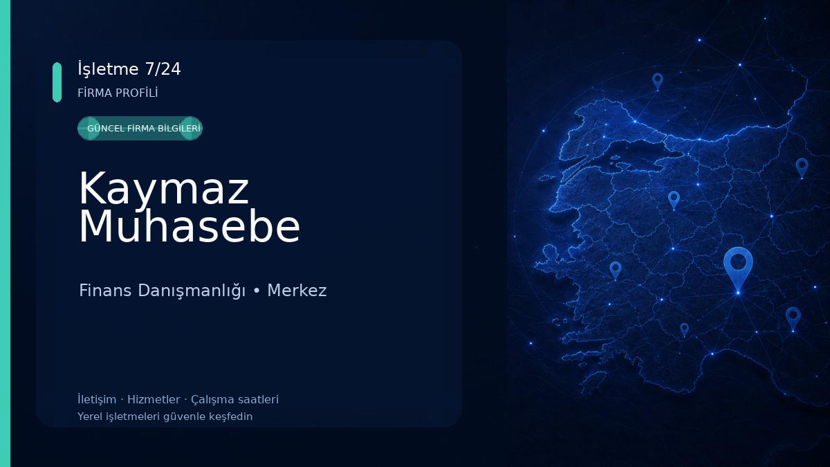 Kaymaz Muhasebe 