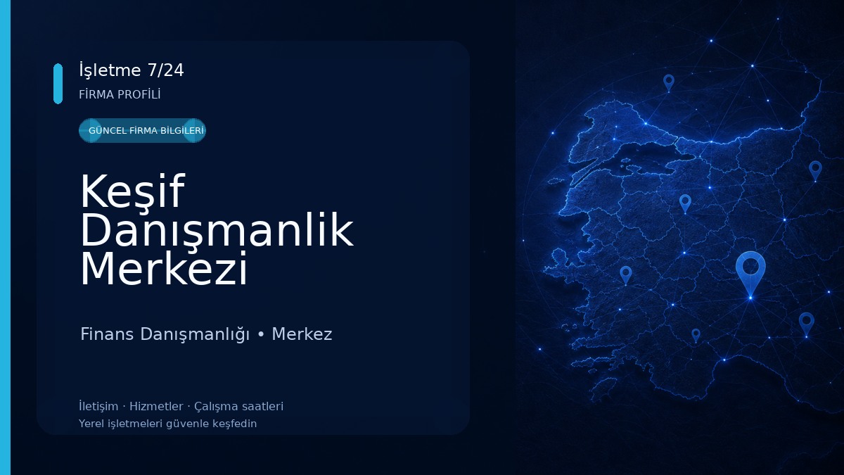 Keşif Danışmanlik Merkezi Finans Danışmanlığı