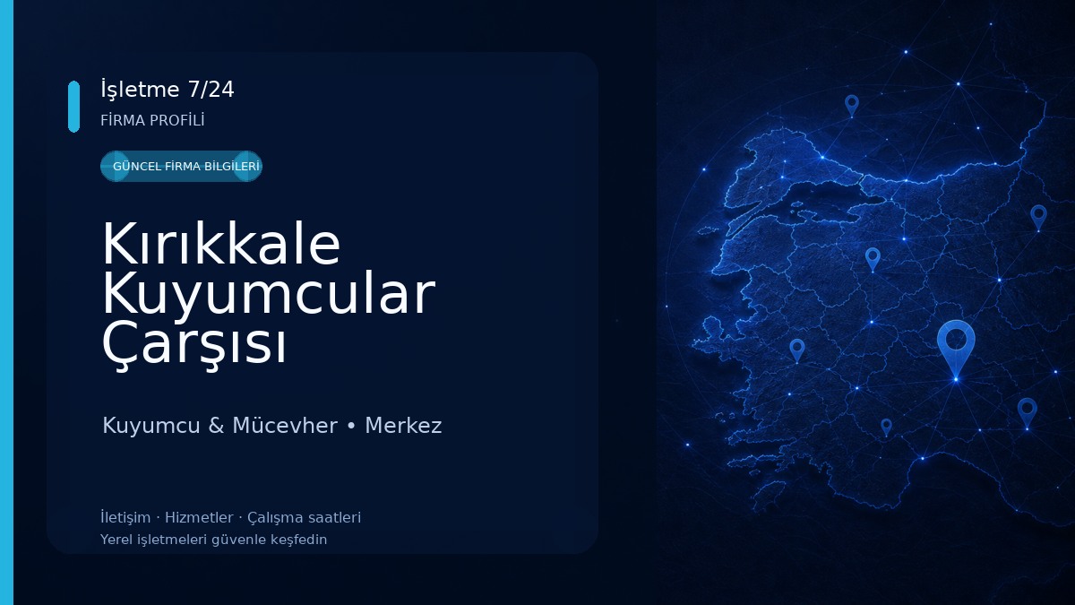 Kırıkkale Kuyumcular Çarşısı Kuyumcu & Mücevher
