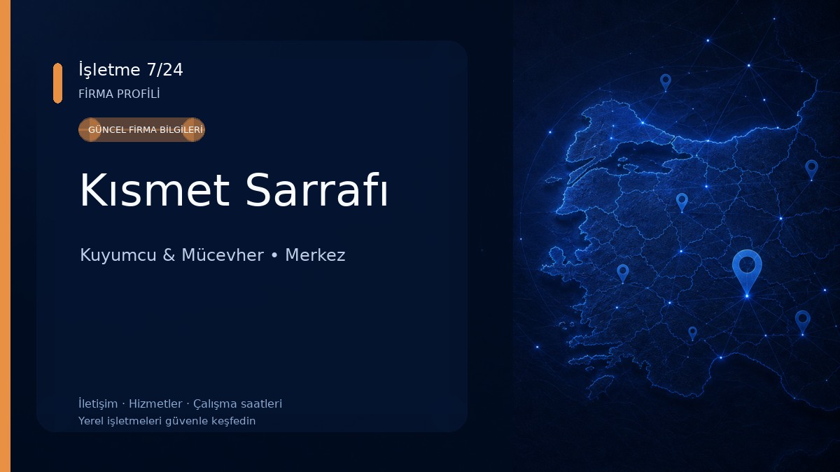 Kısmet Sarrafı Kuyumcu & Mücevher