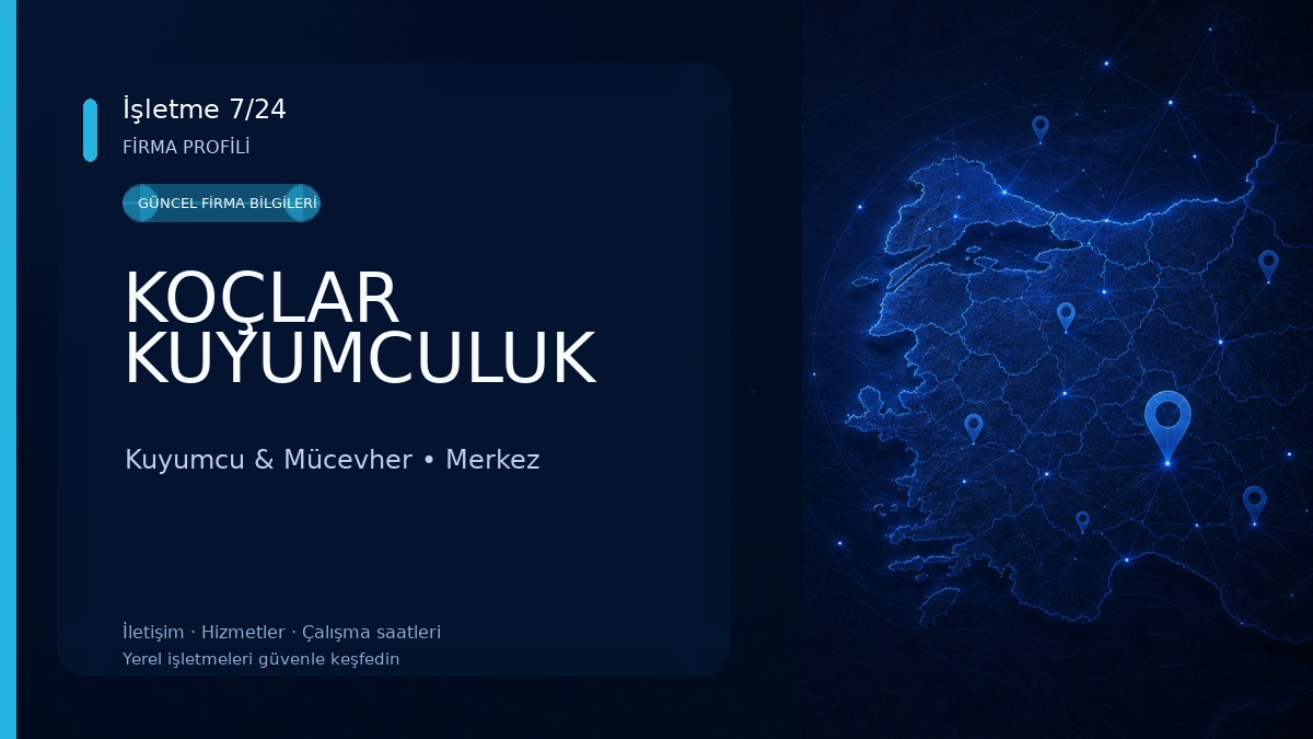KOÇLAR KUYUMCULUK Kuyumcu & Mücevher