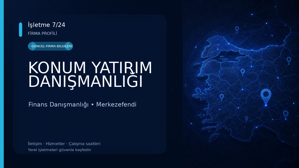 KONUM YATIRIM DANIŞMANLIĞI Finans Danışmanlığı