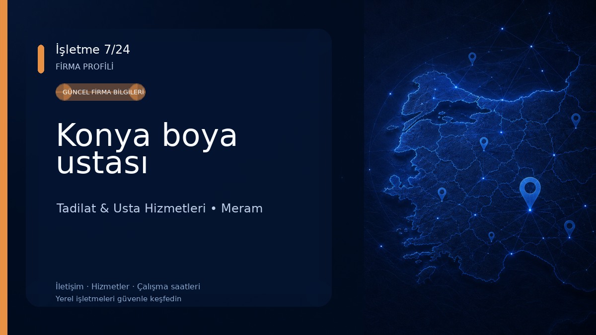 Konya boya ustası
