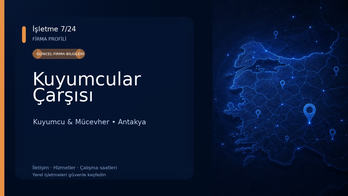 Kuyumcular Çarşısı Kuyumcu & Mücevher