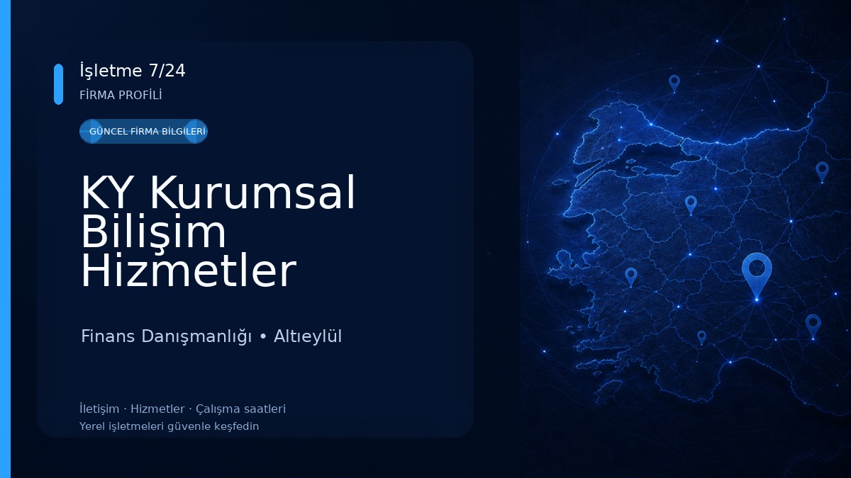 KY Kurumsal Bilişim Hizmetler Finans Danışmanlığı