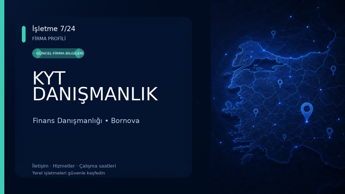 KYT DANIŞMANLIK Finans Danışmanlığı