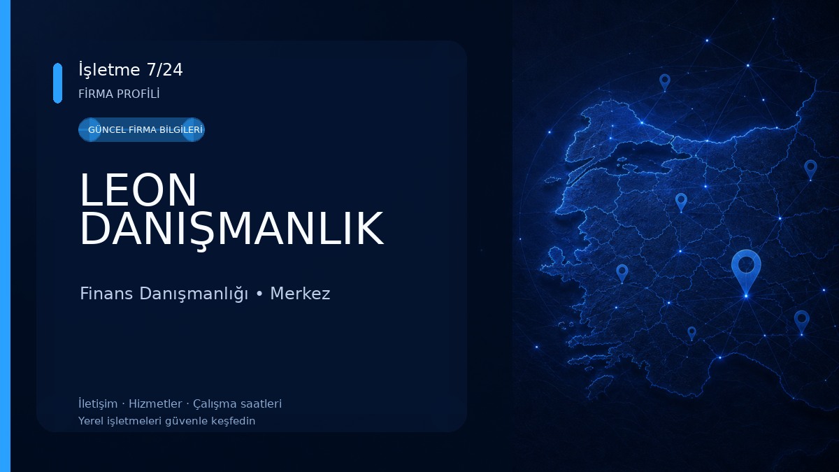 LEON DANIŞMANLIK Finans Danışmanlığı