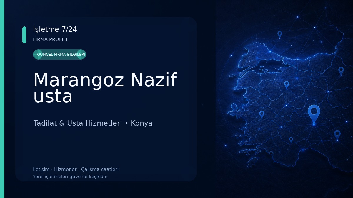Marangoz Nazif usta 