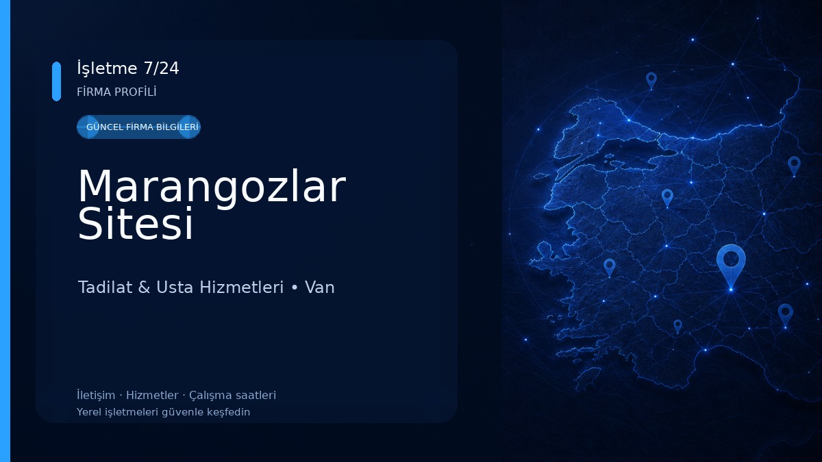 Marangozlar Sitesi Tadilat & Usta Hizmetleri