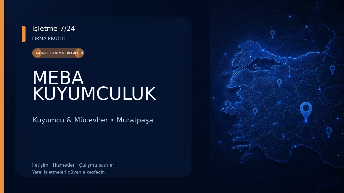 MEBA KUYUMCULUK Kuyumcu & Mücevher