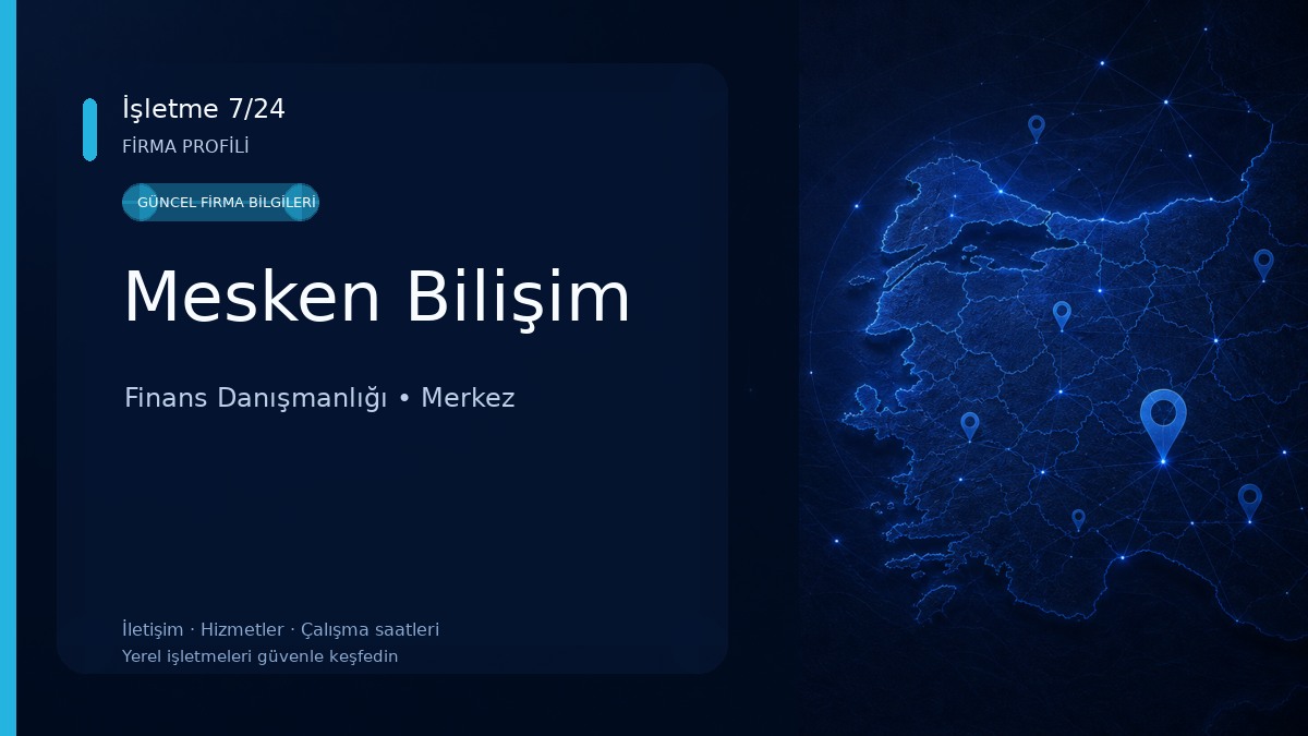Mesken Bilişim Finans Danışmanlığı