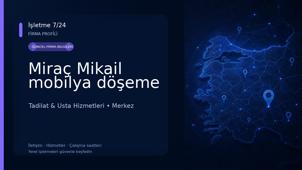Miraç Mikail mobilya döşeme 